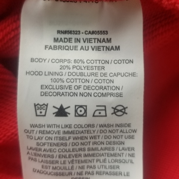 Nike Hoodie. Pink with Orange Accents. Front Ombre Nike Logo. Size Womens Small. - Picture 9 of 10